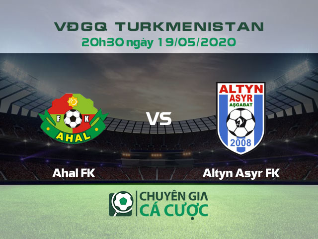 Ahal Fk Vs Altyn Asyr Fk 19052020